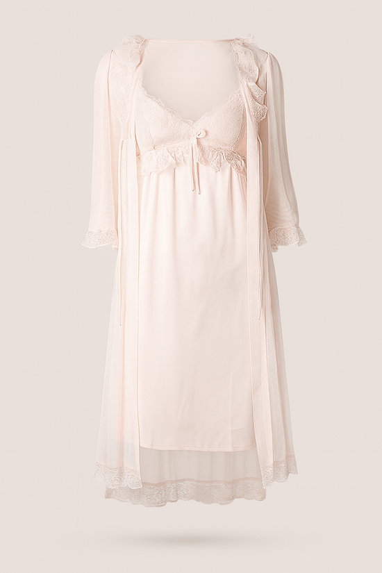 Donna Speziatta 2 - Piece Lace Nightwear Set - Donna Speziatta