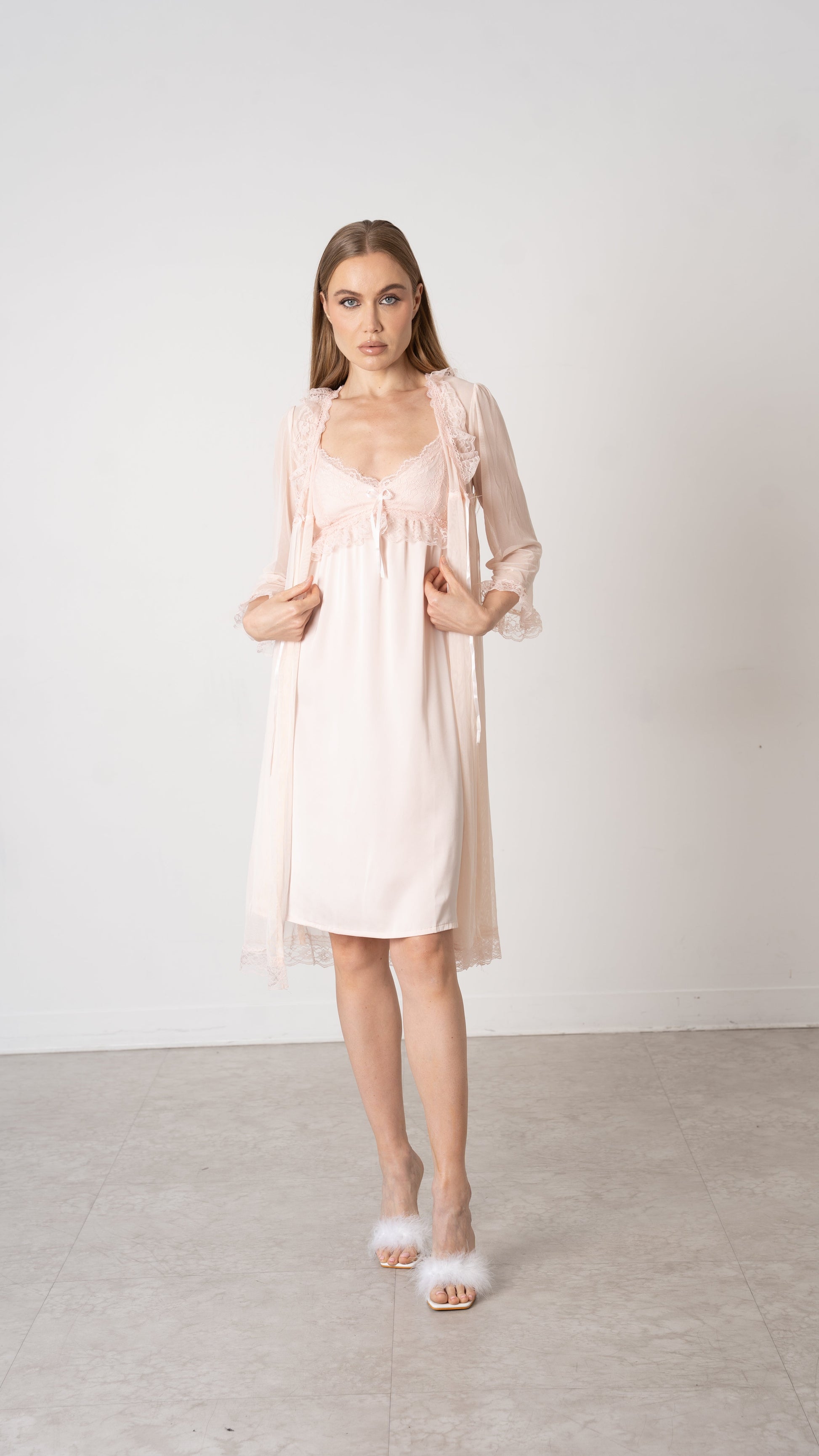 Donna Speziatta 2 - Piece Lace Nightwear Set - Donna Speziatta