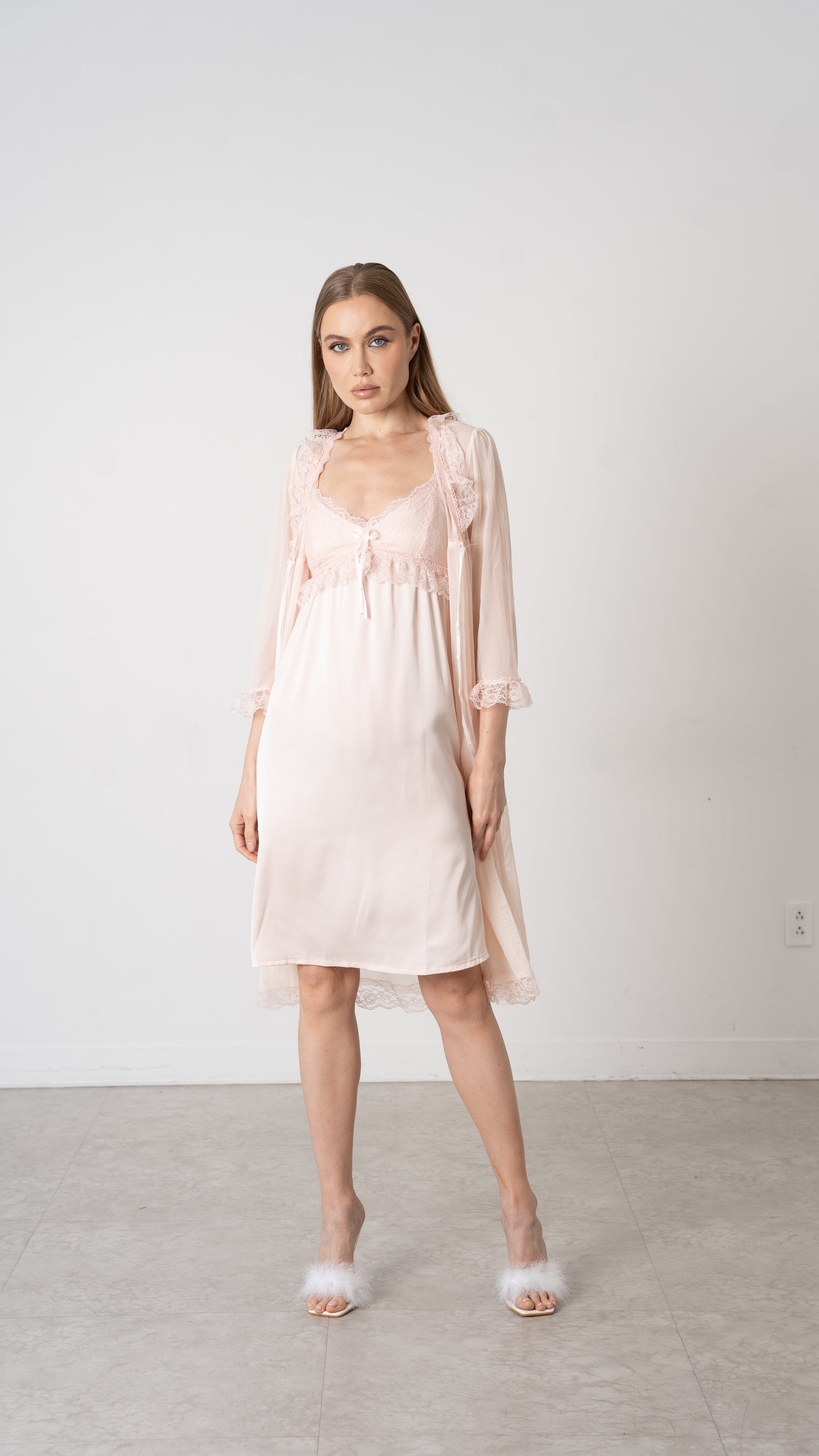 Donna Speziatta 2 - Piece Lace Nightwear Set - Donna Speziatta