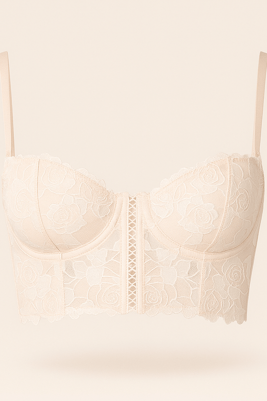 Donna Speziatta Silk & Lace Balconette Bra - Donna Speziatta
