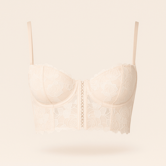 Donna Speziatta Silk & Lace Balconette Bra - Donna Speziatta